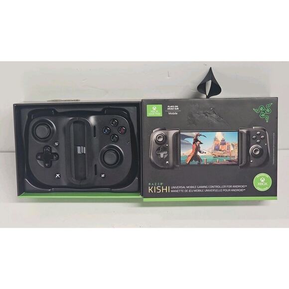 Razer Kishi Smartphone Gaming Controller for Android (Xbox) OPEN BOX NEW - Picture 1 of 8